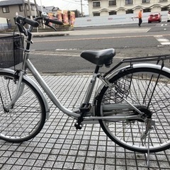 26インチ自転車】変速なし 前カゴ新品❗️整備済み❗️若林自転車 唐崎店