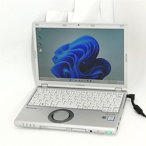 送料無料 日本製 高速SSD 12インチ ノートパソコン Panasonic CF-SZ5WDCVS 中古良品 第6世代i5 DVD 無線 webカメラ Win11 Office