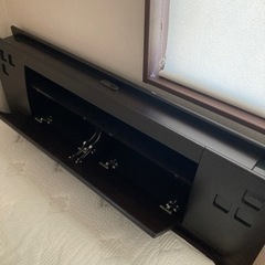 収納、コンセント付きダブルベッド＆マットレス