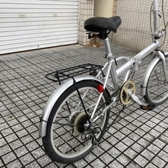 【20インチ折りたたみ】6段変速付　前後タイヤ新品❗️整備済み❗️若林自転車　唐崎店　SALE中❗️