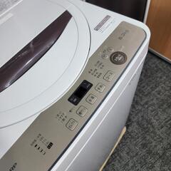 🙇‍♂️h060218売約済み❌4767‼️配送設置は無料🙌‼️最新2021年製✨SHARP 6kg 洗濯機