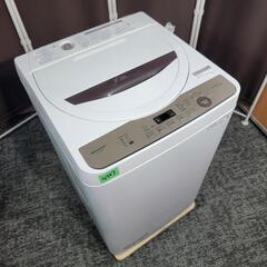 🙇‍♂️h060218売約済み❌4767‼️配送設置は無料🙌‼️最新2021年製✨SHARP 6kg 洗濯機