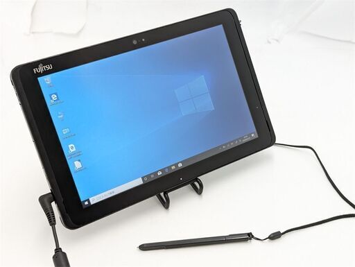 送料無料 10.1型 タブレットPC 富士通 Q507/PE 中古良品 Atom 4GB 高速SSD 無線 Wi-Fi Bluetooth Webカメラ Windows10 Office 保証付き
