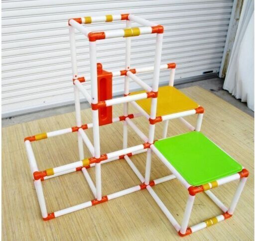 折りたたみ式　室内ジャングルジム　収納　屋内用　プラスチック　遊具　キッズ　おもちゃ