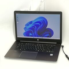 送料無料 高速SSD 15インチ ノートパソコン HP ZBook Studio G3 中古 