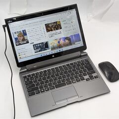 送料無料 新品無線マウス付き 高速SSD 13.3型 タブレット 富士通 Q736