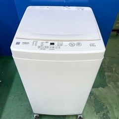 ⭐️AQUA⭐️全自動洗濯機　2021年5kg 大阪市近郊配送無料