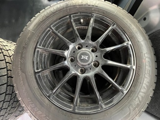 スタッドレスタイヤ+ホイール 195/65R16 - 山口県のスポーツ