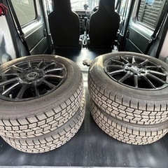 スタッドレスタイヤ+ホイール　195/65R16