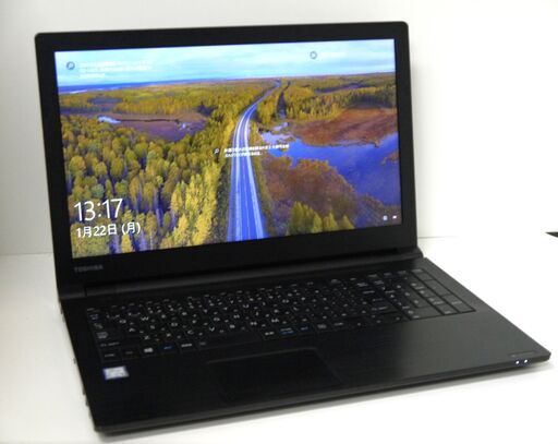 【お渡し済み】東芝 windows10 15.6型ノートPC 第7世代Corei5 + SSD【メンテナンス済み】（J042306）