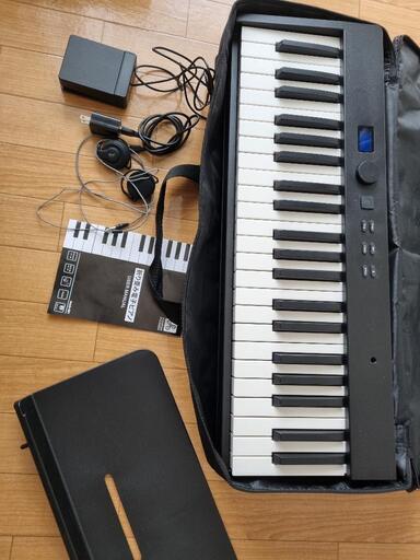 電子ピアノ 88鍵盤 初心者 ピアノ キーボード ピアノデビュー MIDI Bluetooth 折りたたみ 持ち運び 移動 習い事 ピアノ教室 レッスン