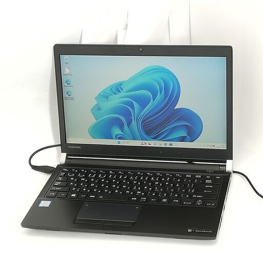 送料無料 高速SSD 13.3インチ ノートパソコン 東芝 R73/D 中古美品 第6世代i5 8GB 無線 Bluetooth webカメラ Windows11 Office
