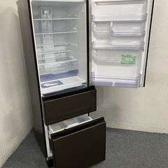 三菱電機/MITSUBISHI MR-CG37E-T 冷蔵庫 365L 右開き 3ドア ナチュラル 