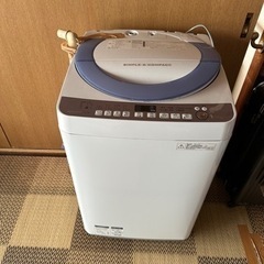 洗濯機 7kg 7キロ SHARP