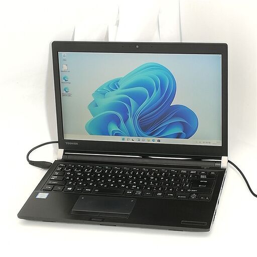 送料無料 即使用可 高速SSD 13インチ ノートパソコン 東芝 R73/F 中古動作良品 第6世代 i5 8GB 無線 Bluetooth Windows11 Office