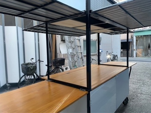 屋台】イベントやマルシェ等使い方多数！手動での移動可能