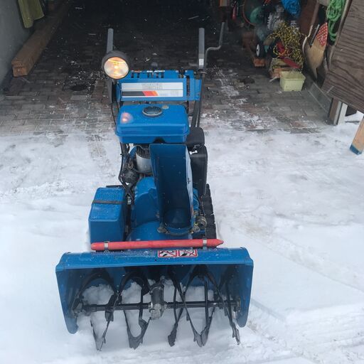 除雪機・ヤマハYSM870　８馬力 前期型　（即使用可能）
