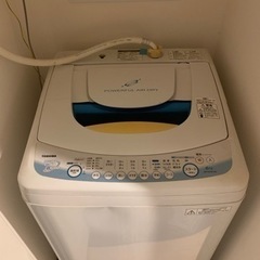 東芝製2009年式　縦型洗濯機（6kg）　0円