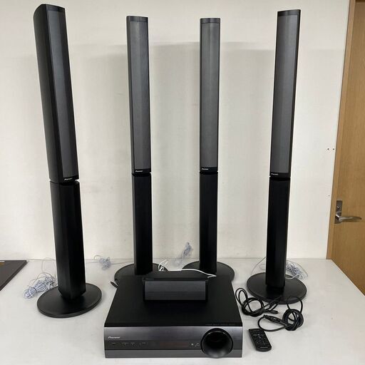 【Pioneer】 パイオニア 5.1chサラウンドシステム ホームシアターセット オーディオ SA-SWR45 スピーカー S-SWR767