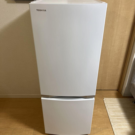 【2021年製・美品】TOSHIBA GR-S15BS 冷凍冷蔵庫 153L