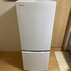 【2021年製・美品】TOSHIBA GR-S15BS 冷凍冷蔵...