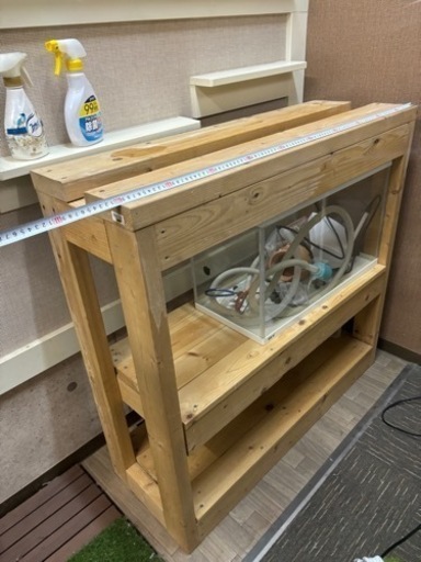 値下げ！100センチ水槽台　90㎝水槽台　アクアリウム