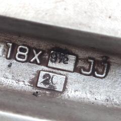 レーシングスパルコNT 18インチ 9.5j +20 114.3 5穴