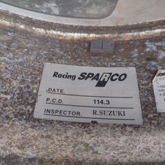 レーシングスパルコNT 18インチ 9.5j +20 114.3 5穴