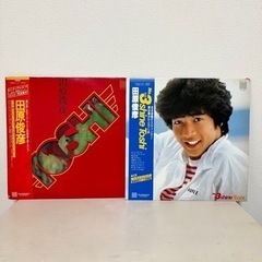 【LP】田原俊彦レコード2枚セット　初アルバム ＆No.3shi...