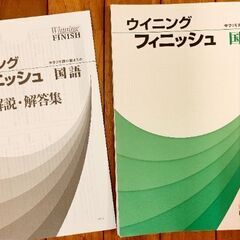 中学3年　ウィングフニッシュ　国語