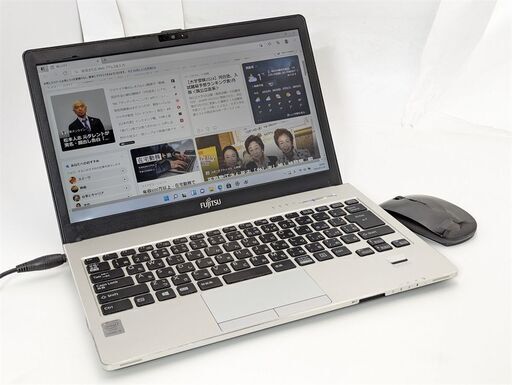 送料無料 新品マウス付き 13.3型 メモリ10GB 中古ノートパソコン 富士通 S935/K 第5世代Core i5 Bluetooth Webカメラ Windows11 Office