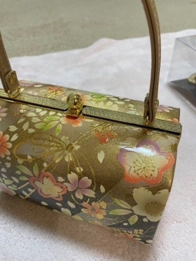 成人式のバッグと靴です
