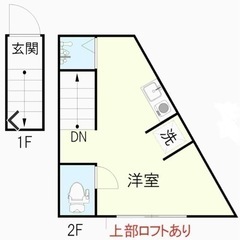 【初期費用183,500円！！】総武中央線 西荻北駅徒歩7分‼️ 都市ガス,IHクッキングヒーター,温水洗浄便座,ロフト,モニター付きインターホン🎶 - 杉並区