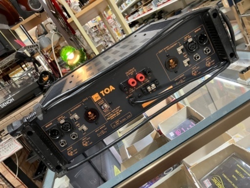 TOA P150D パワーアンプ　動作品　美品！ TOA P150D パワーアンプ 動作品 美品！ TOA P150D 業務用パワーアンプ