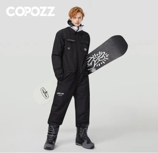 【新品】Copzz スノーボード ウェア Lサイズ スキーウェア スノースーツ つなぎ