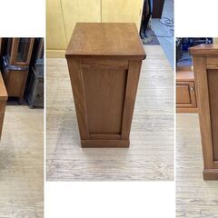 a65　展示品 楢材/ナラ材 スリム収納/5段チェスト