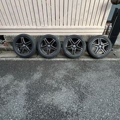 受付終了17インチアルミセット