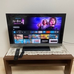 (最終値下げ)Sony BRAVIAテレビとローテーブルとfir...