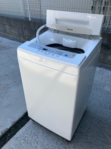 【引取】美品 IRIS OHYAMA アイリスオーヤマ 洗濯機 5kg IAW-T502E 2021年製