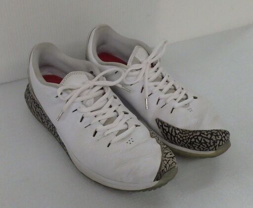 NIKE GOLF ナイキ ゴルフ AIR JORDAN ADG エアジョーダン スパイクレスゴルフシューズ AR7995-100 ホワイト size:27.5cm