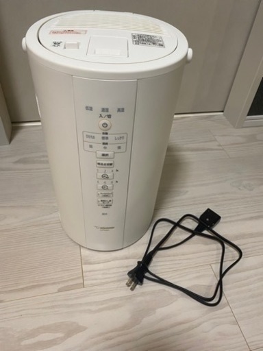 1ヶ月使用　スチーム式加湿器　象印