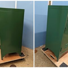 unico FUNC キャビネット グリーン/緑 レトロモダン 北欧 廃盤品 希少