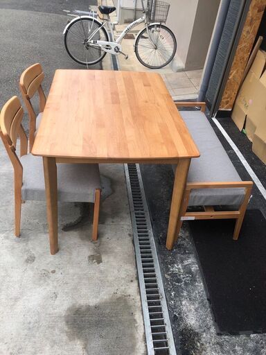☆中古￥15,300！食卓テーブル　家具　【BA178】
