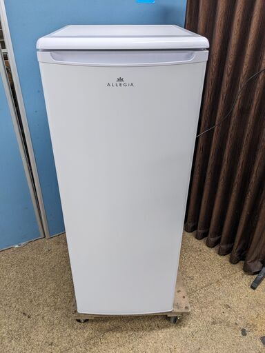 ☆ALLEGiA 家庭用ノンフロン冷凍庫 アレジア 107L 2021年製 AR-BD120 自動霜取り機能付き 静音 スリム 大容量