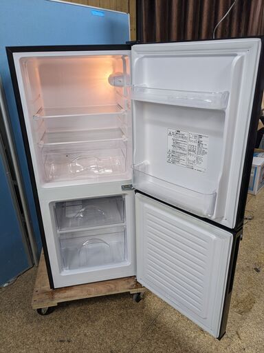 ニトリ N グラシア 2ドア冷凍冷蔵庫 106L 2022年製 NTR-106BK シンプル  