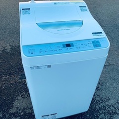 ♦️ET490番　SHARP 電気洗濯乾燥機  【2019年製 】
