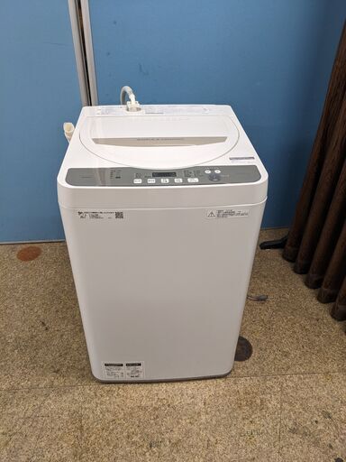 ☆SHARP 全自動電気洗濯機 5.5kg 2018年製 ES-G55UC-N