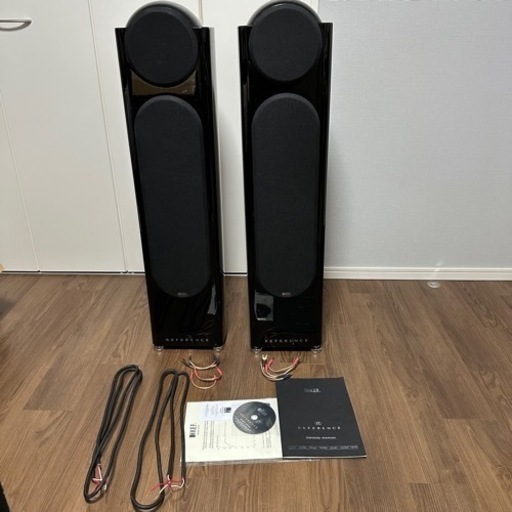 動作確認済!! KEF ケフ ケーイーエフ REFERENCE MODEL 203/2 PB オーナーズマニュアル スピーカーシステム ピアノブラック SPC REVIVE ①