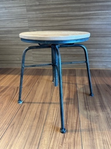 【本日19:00受取で-500円】 ZARA HOME ザラホーム スツール 回転椅子 2脚セット