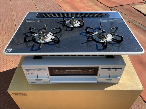 ビルトインコンロ 都市ガス　パロマ　PD-N60WH-75C